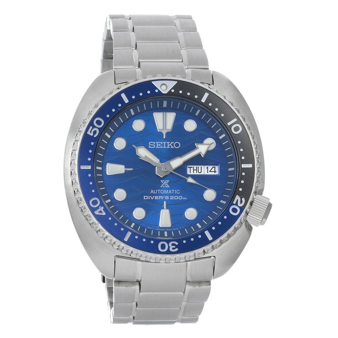 Seiko Men&#39;s SRPD21 Prospex Diver Stainless Steel Watch