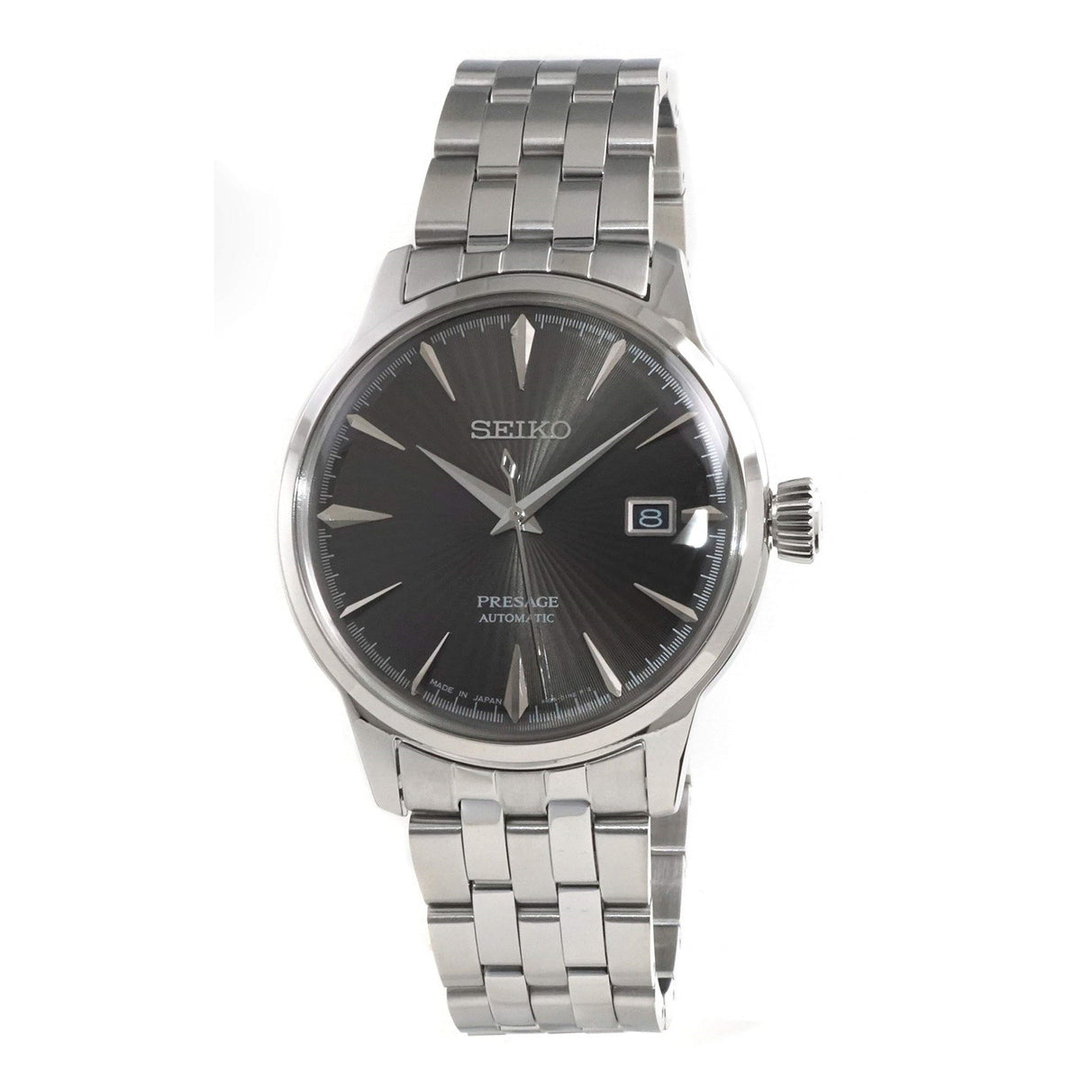 Seiko Men's SRPE17J1 Presage Stainless Steel Watch