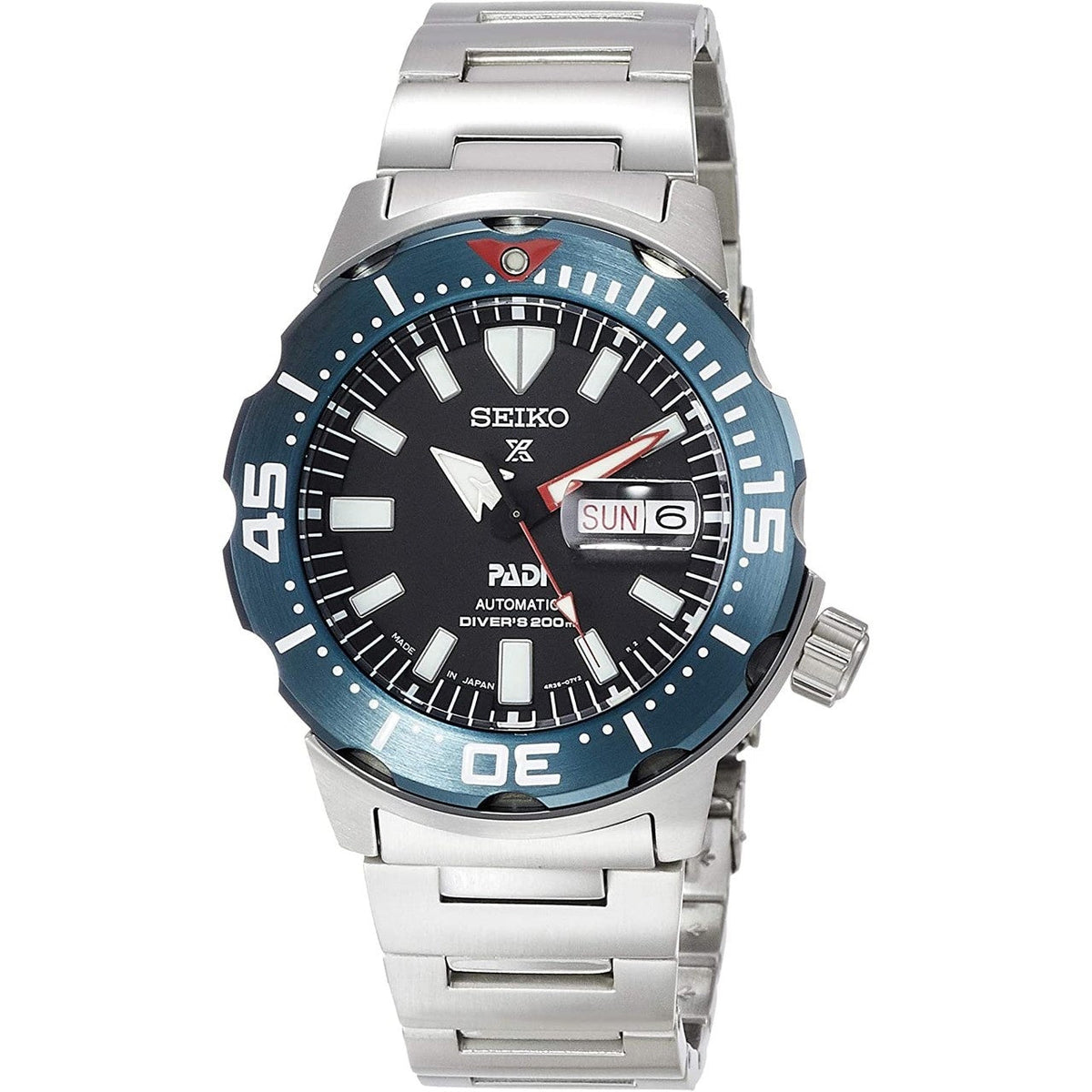 Seiko Men's SRPE27 Prospex Stainless Steel Watch