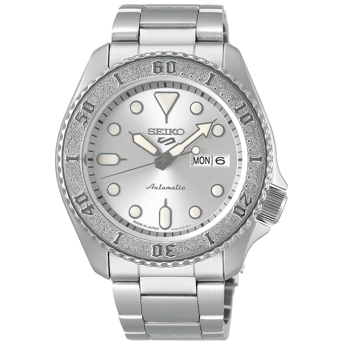 Seiko Men's SRPE71 5 Sports Stainless Steel Watch