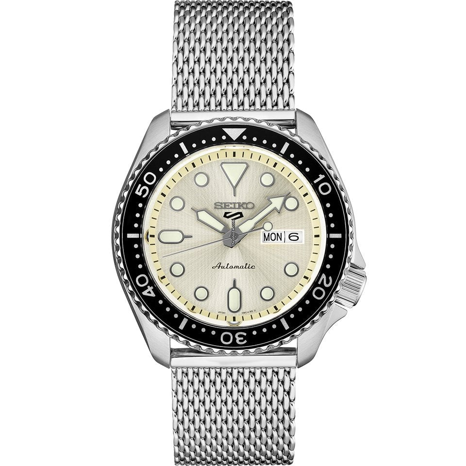 Seiko Men's SRPE75 5 Sports   Stainless Steel Watch