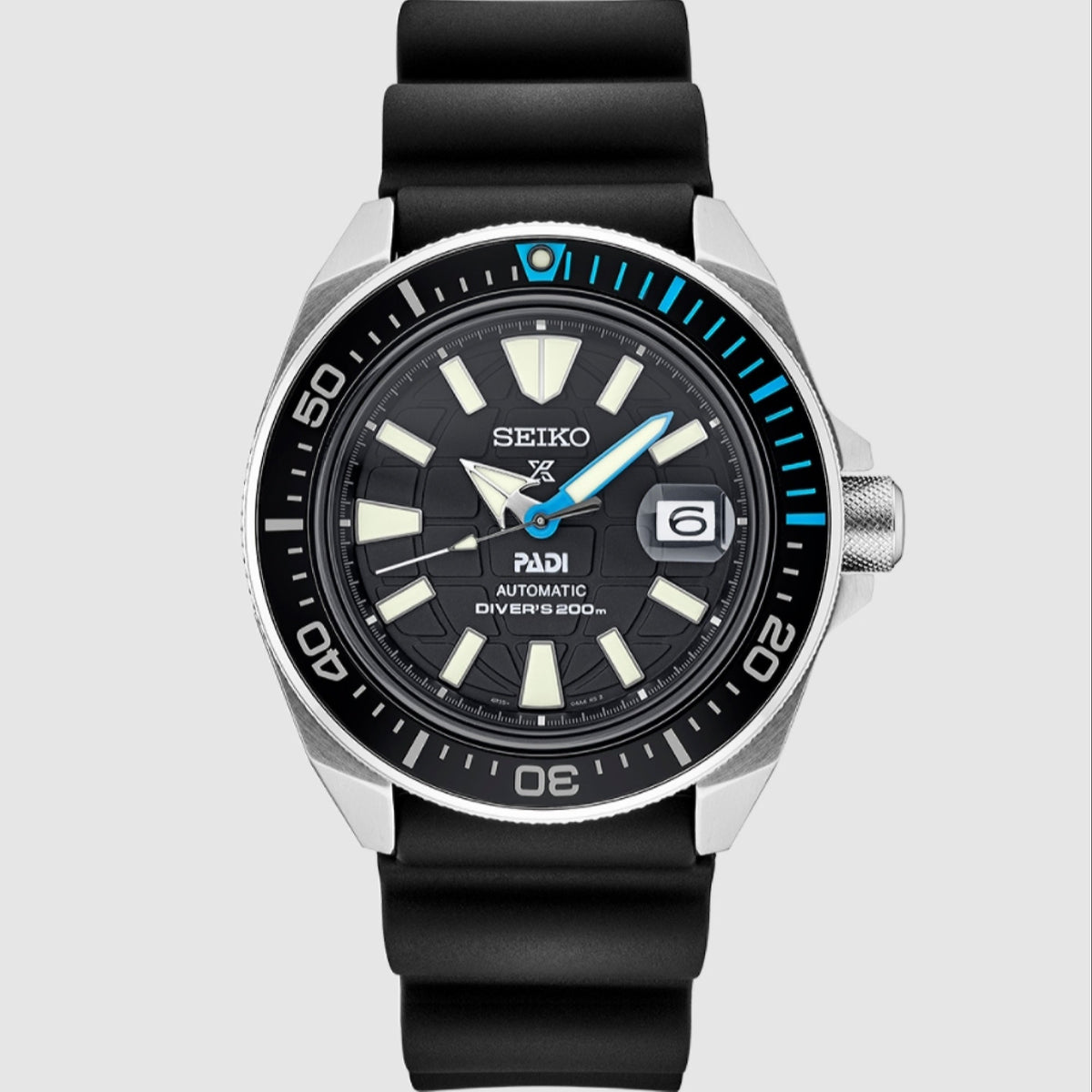 Seiko Men's SRPG21 Prospex Black Silicone Watch