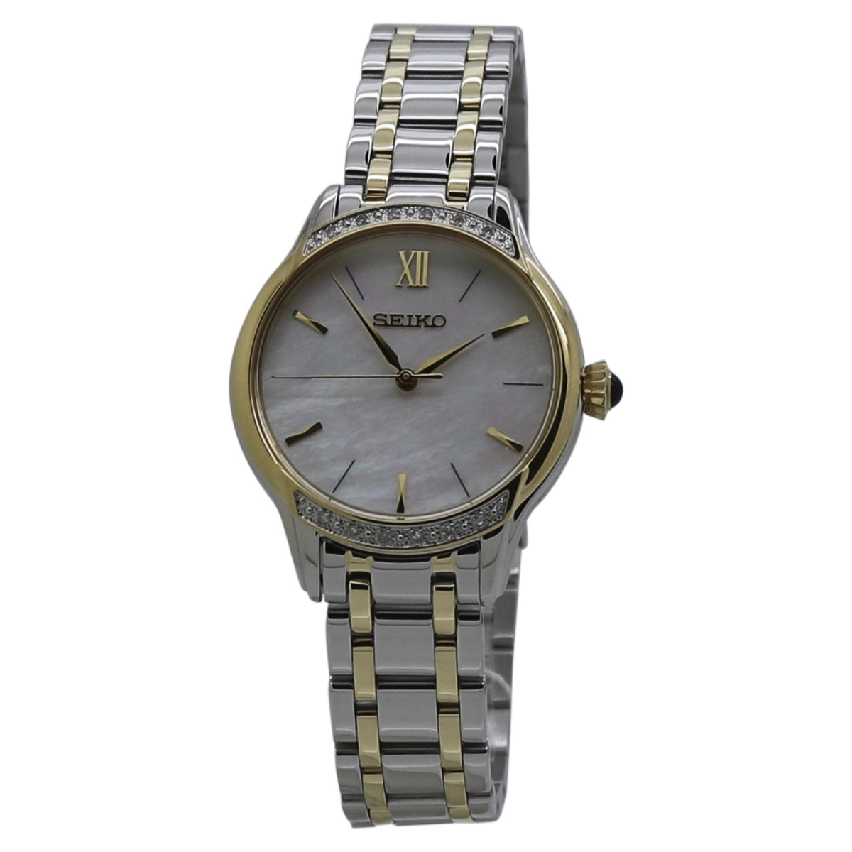 Seiko Women&#39;s SRZ544 Seiko Quartz Two-Tone Stainless Steel Watch