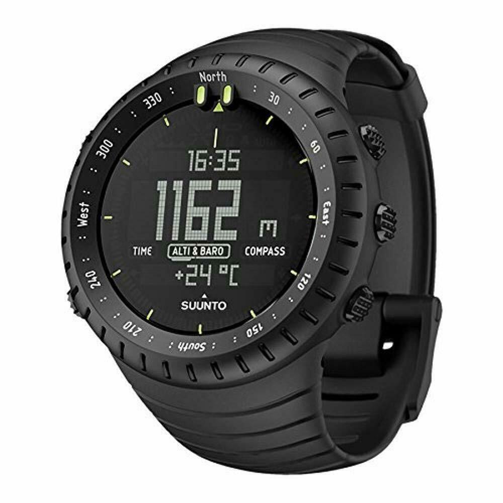 Suunto Unisex SS014279010 Core Wrist-Top Black Silicone Watch