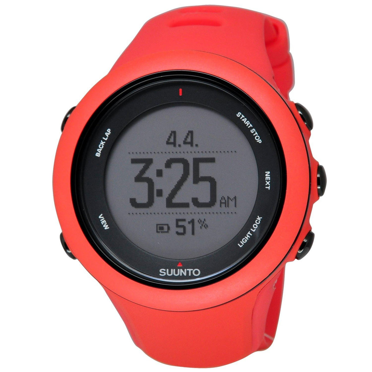 Suunto Women&#39;s SS021468000 Ambit3 Digital Red Silicone Watch