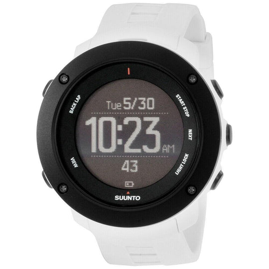 Suunto Unisex SS021966000 Ambit3 Vertical White Silicone Watch