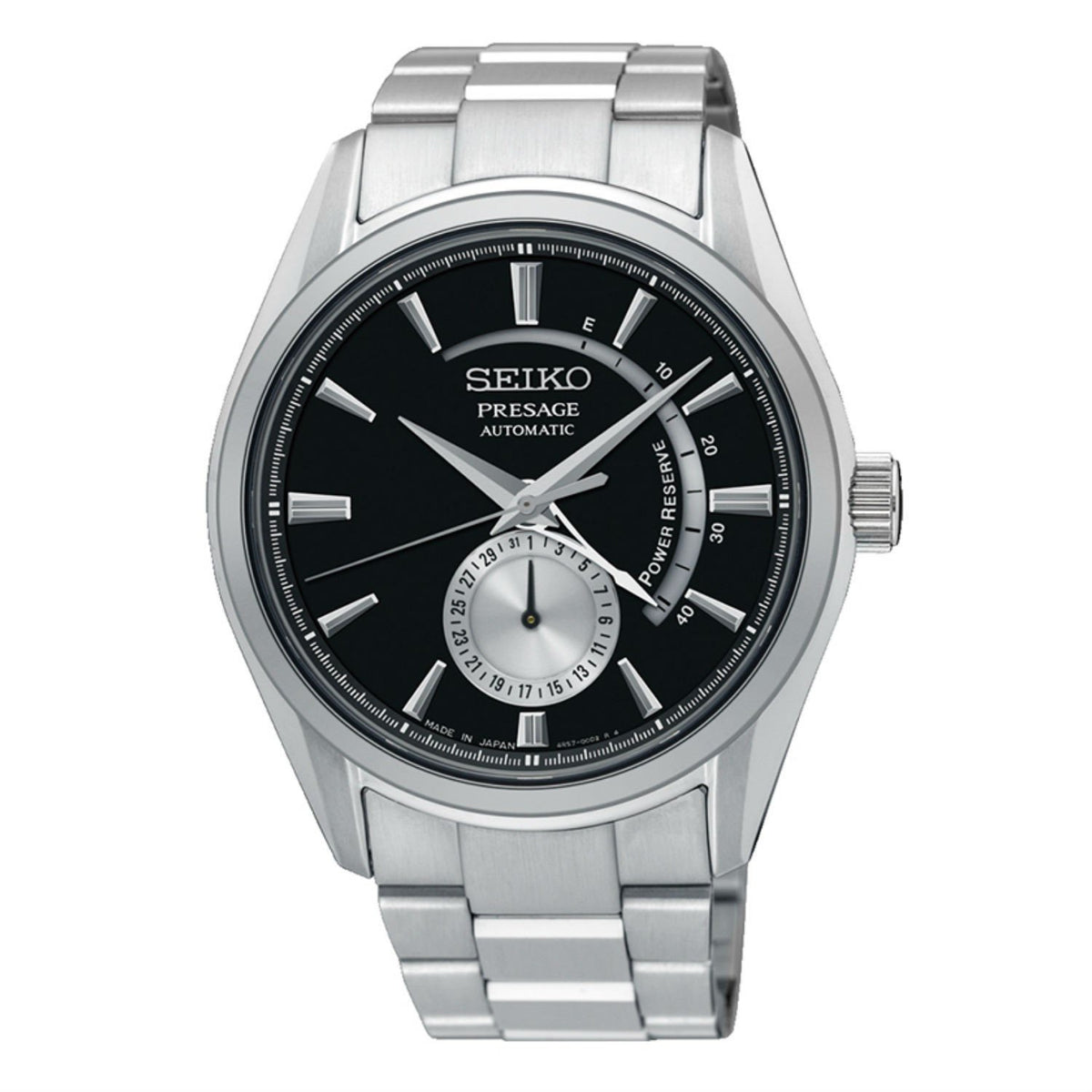 Seiko Men's SSA351J1 Presage  Stainless Steel Watch