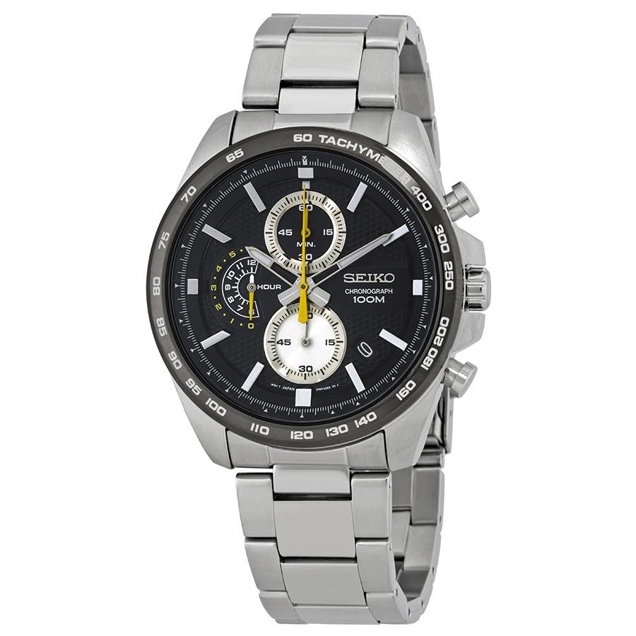 Seiko Men&#39;s SSB261 Chronograph Stainless Steel Watch