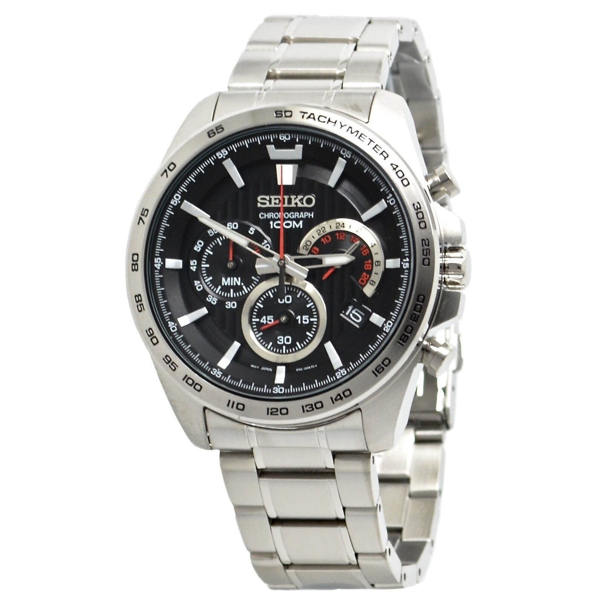 Seiko Men's SSB299 Seiko Chronograph Chronograph Stainless Steel Watch