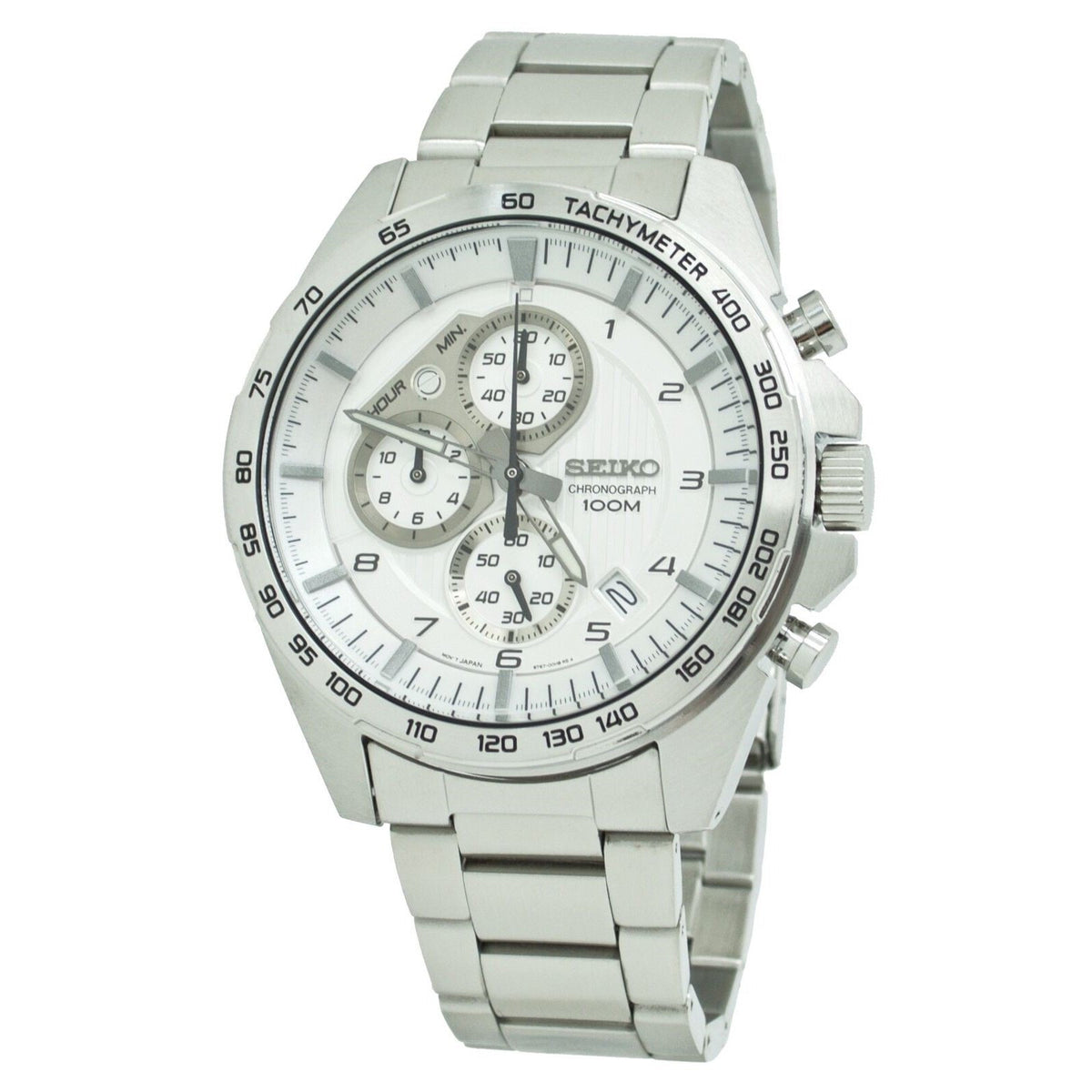 Seiko Men's SSB317 Chronograph Chronograph Stainless Steel Watch