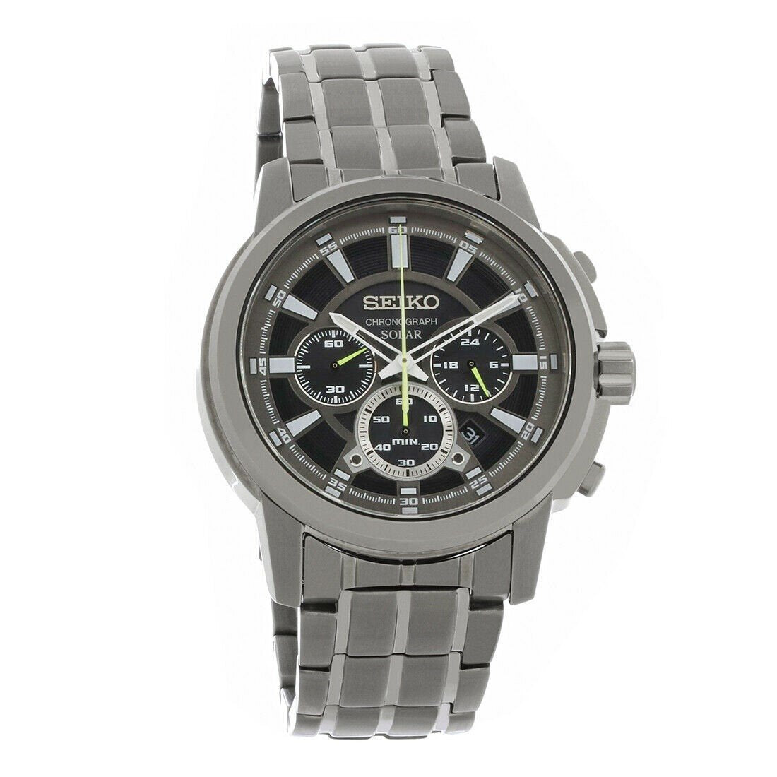 Seiko Men's SSC391 Recraft Chronograph Two-Tone 18kt Gold and Stainless Steel Watch