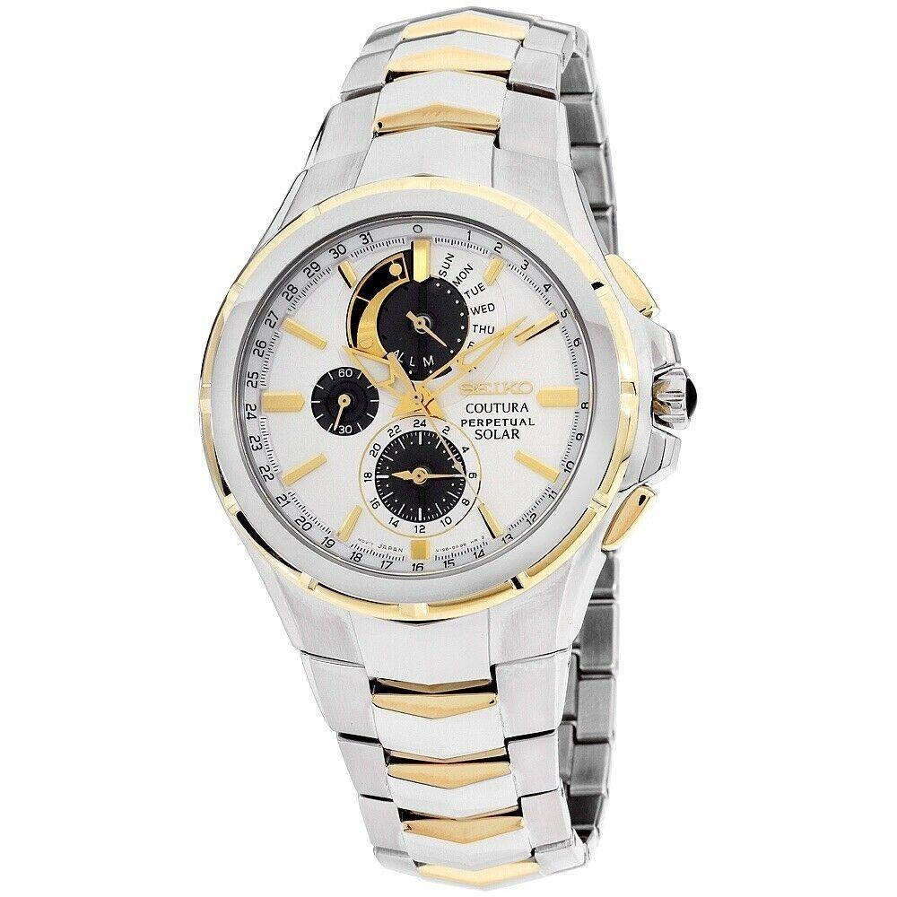 Seiko Men's SSC560 Coutura Two-Tone Stainless Steel Watch