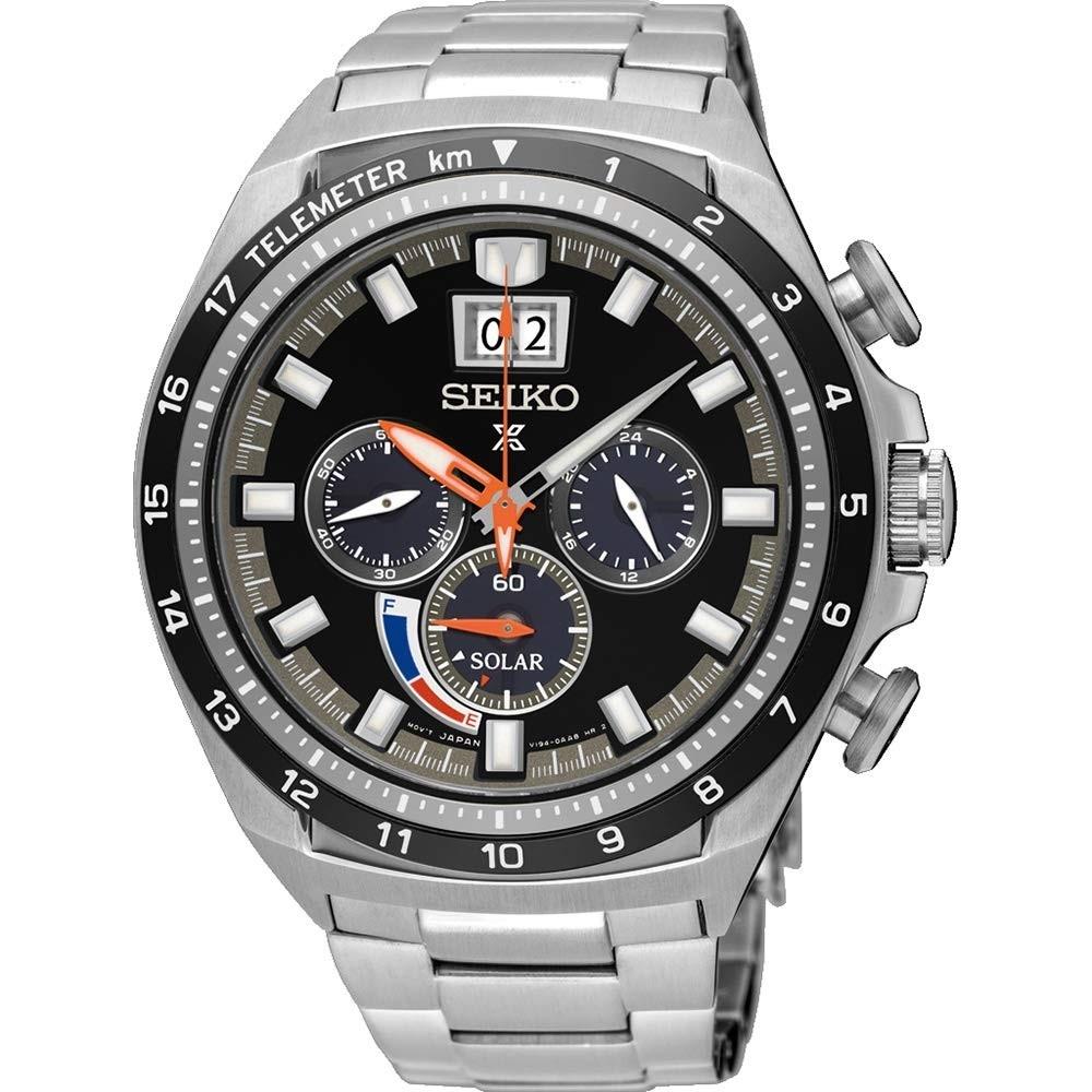 Seiko Men's SSC603 Prospex Chronograph Stainless Steel Watch