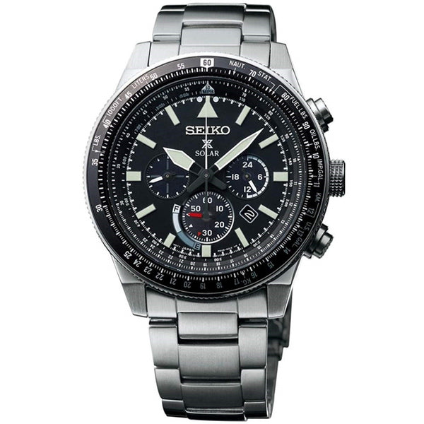 Seiko Men's SSC607 Prospex Chronograph Stainless Steel Watch - Bezali