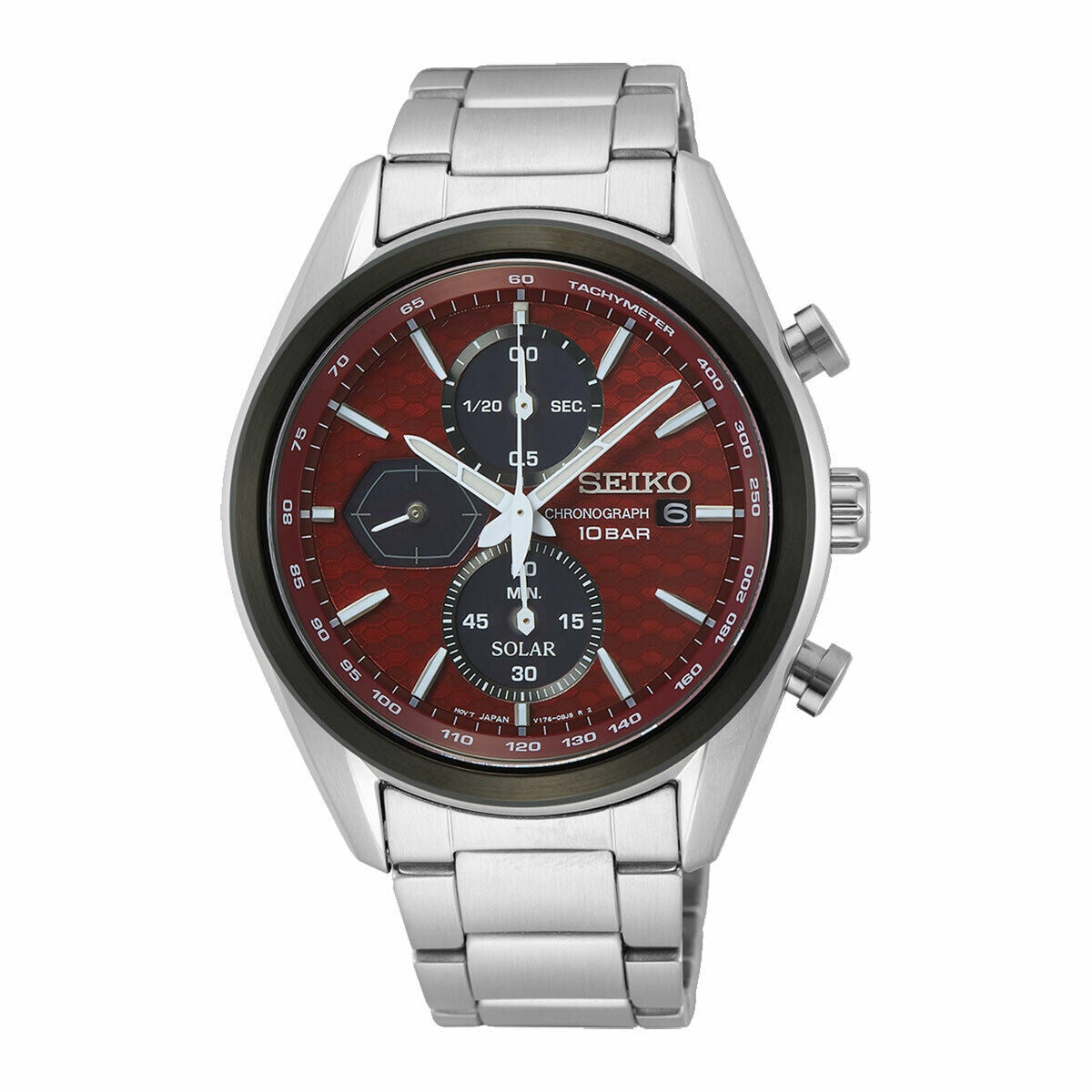 Seiko Men's SSC771 Chronograph Chronograph Stainless Steel Watch
