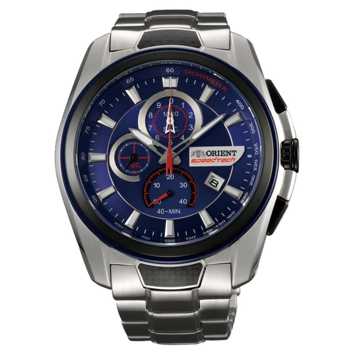 Orient Men&#39;s STZ00001D0 Speedtech Chronograph Stainless Steel Watch