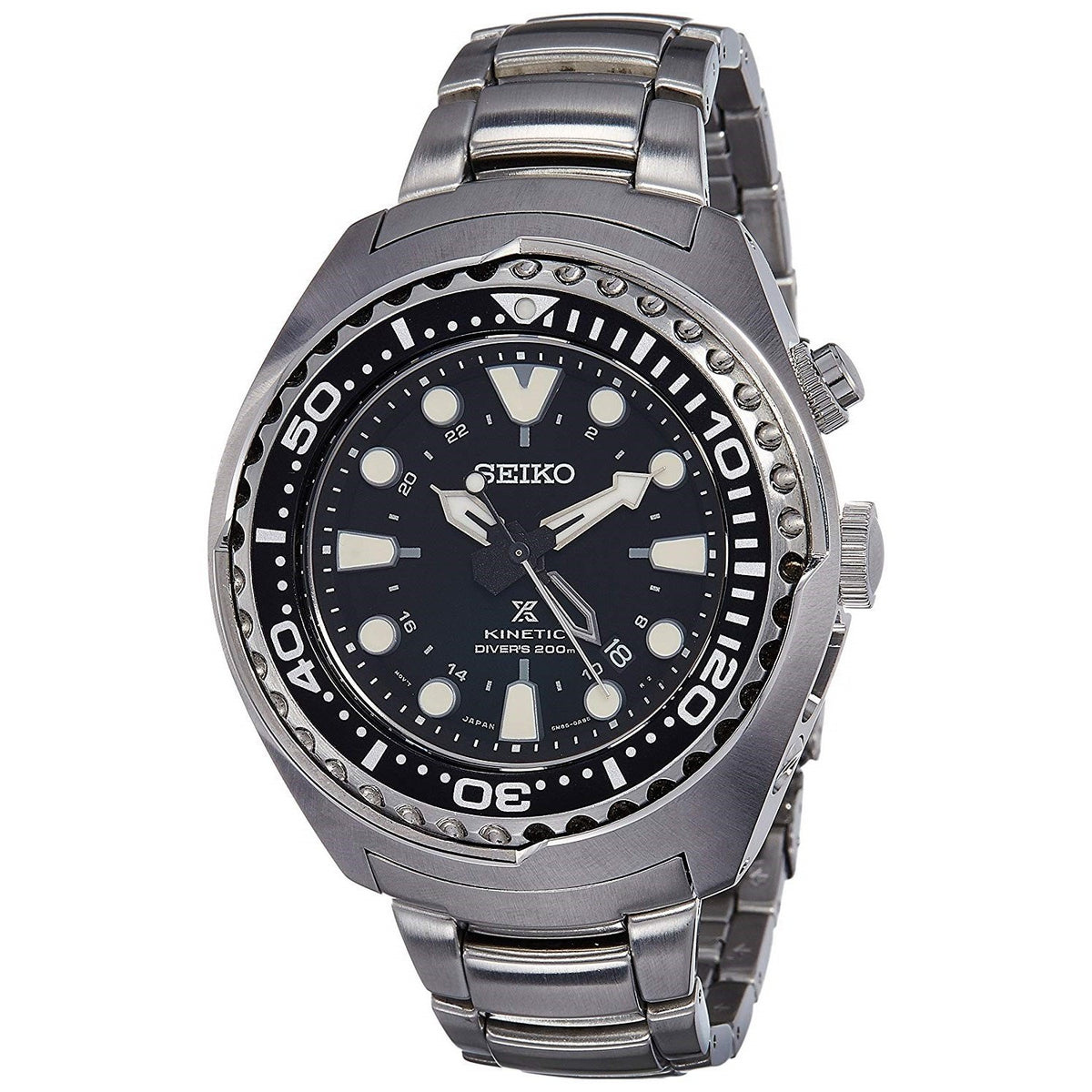 Seiko Men&#39;s SUN019 Prospex Stainless Steel Watch