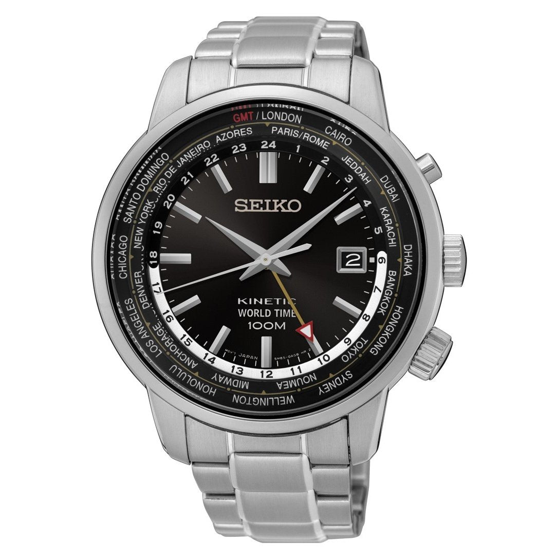 Seiko Men&#39;s SUN069 Series 5 Stainless Steel Watch
