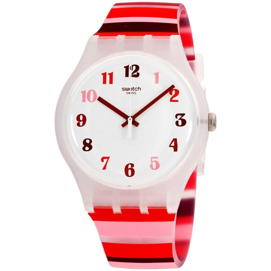 Swatch Men's SUOK138 Tramonto Occaso Multicolored Silicone Watch