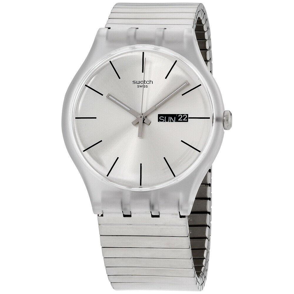 Swatch Unisex SUOK700B Originals Stainless Steel Watch