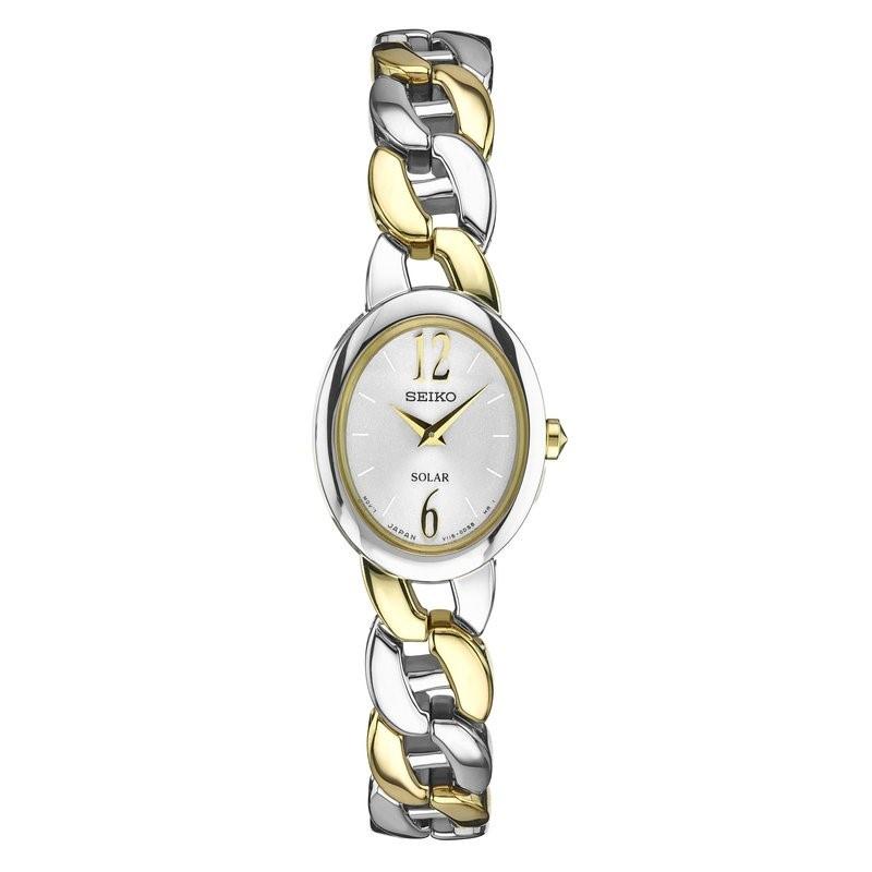 Seiko Women's SUP336 Core Two-Tone Stainless Steel Watch