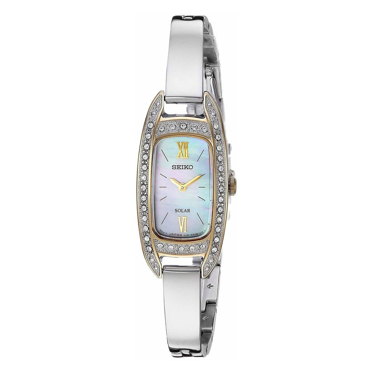 Seiko Women's SUP388 Solar Stainless Steel Watch