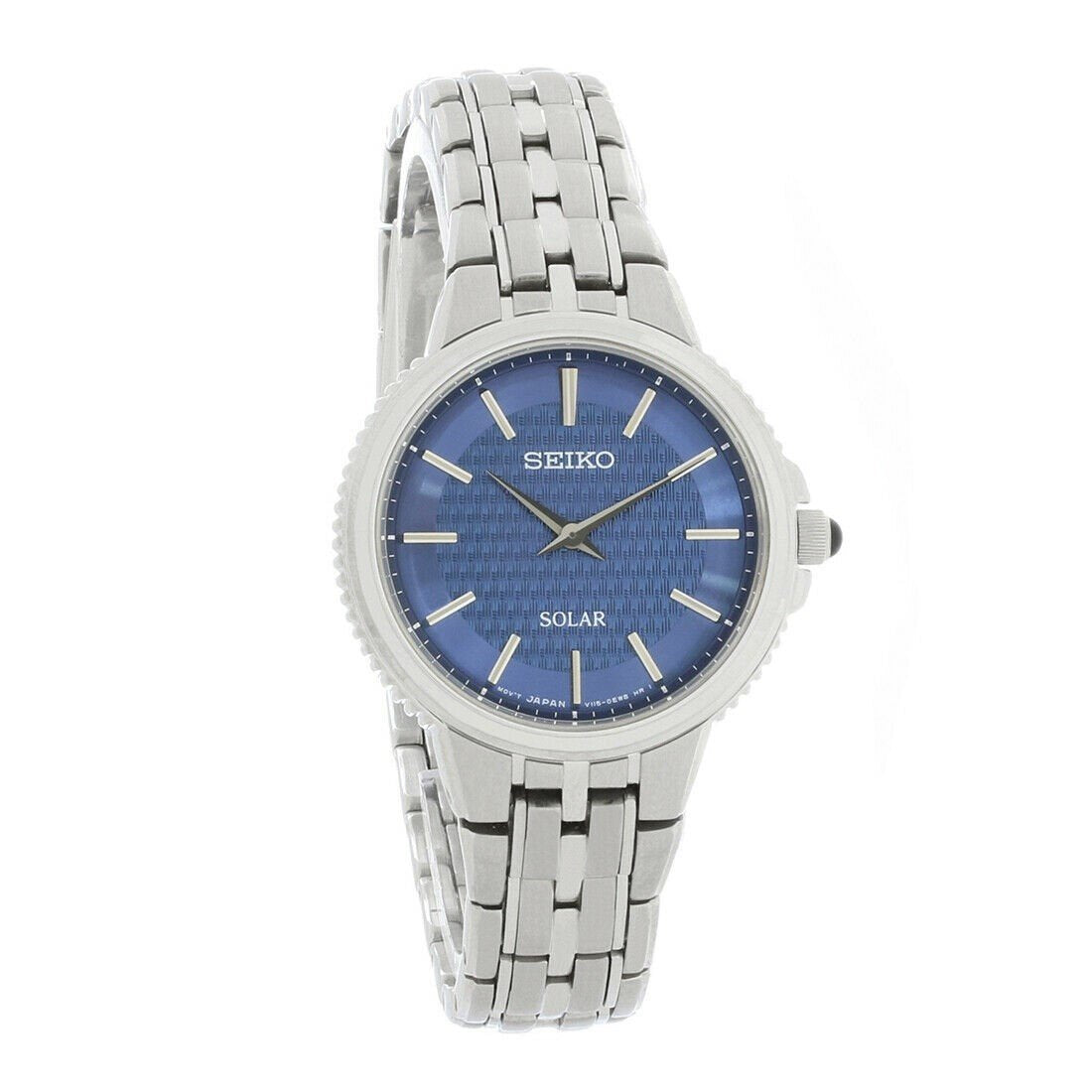 Seiko Women's SUP393 Solar Stainless Steel Watch