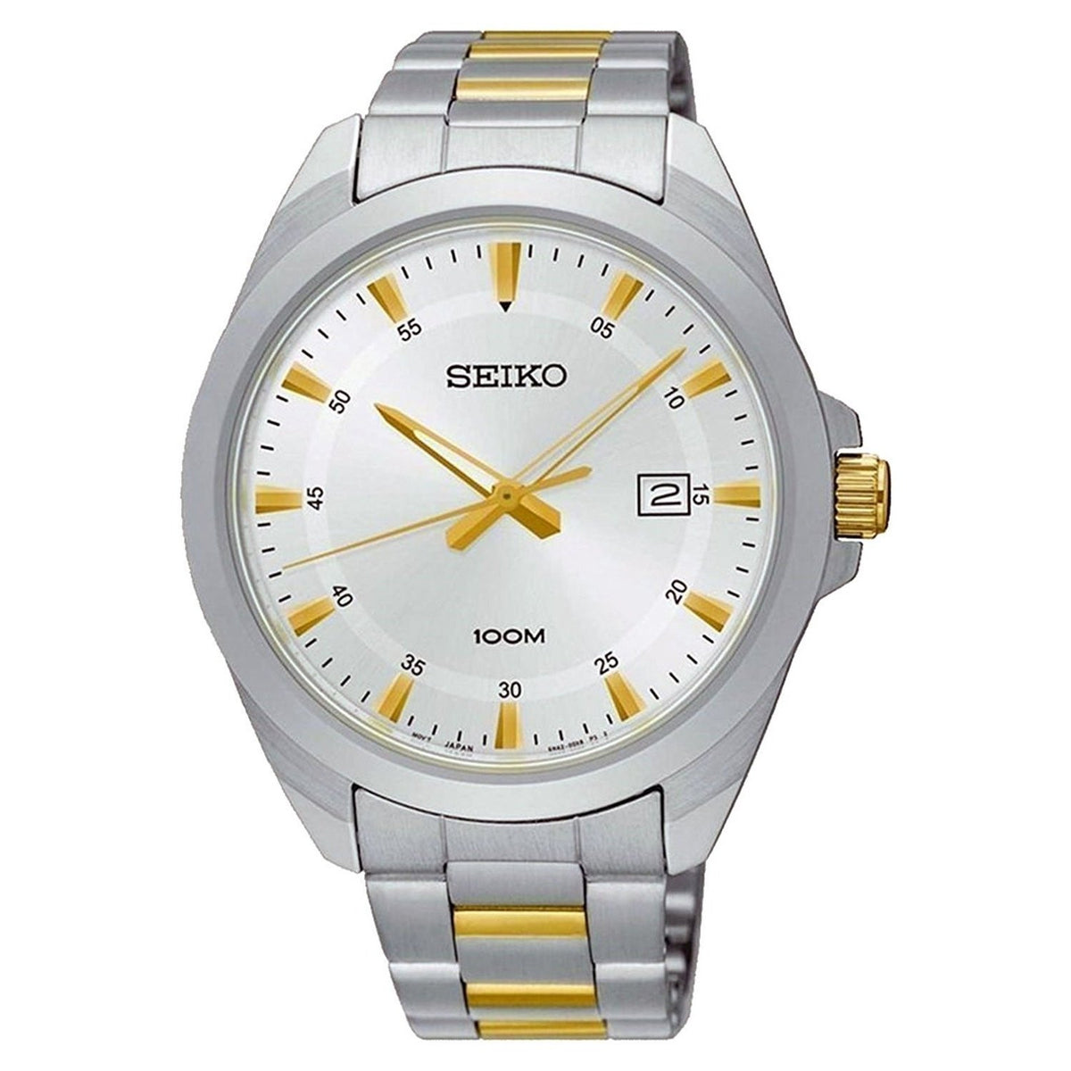 Seiko Men&#39;s SUR211 Two-Tone Stainless Steel Watch
