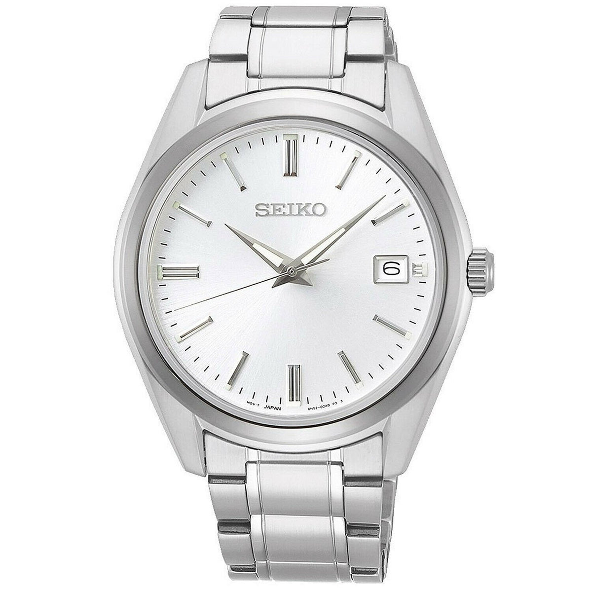 Seiko Men&#39;s SUR307 Essentials Stainless Steel Watch