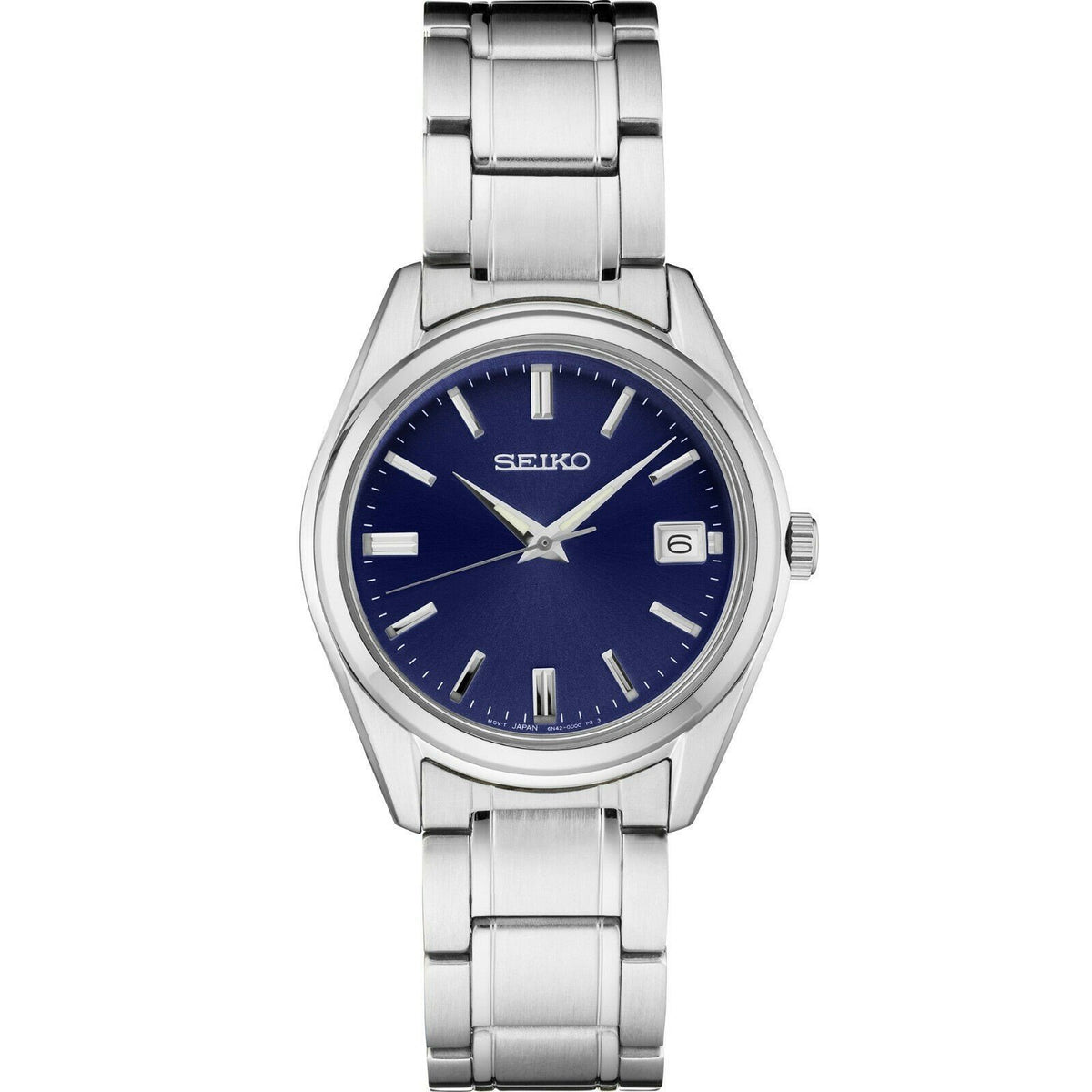 Seiko Men&#39;s SUR317 Classic Stainless Steel Watch