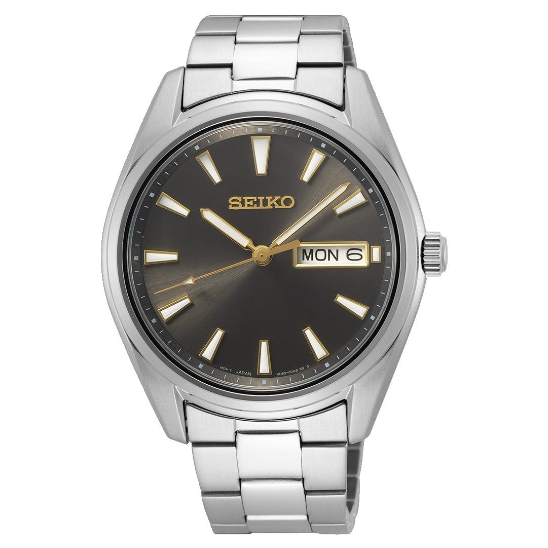 Seiko Men&#39;s SUR343 Quartz Stainless Steel Watch