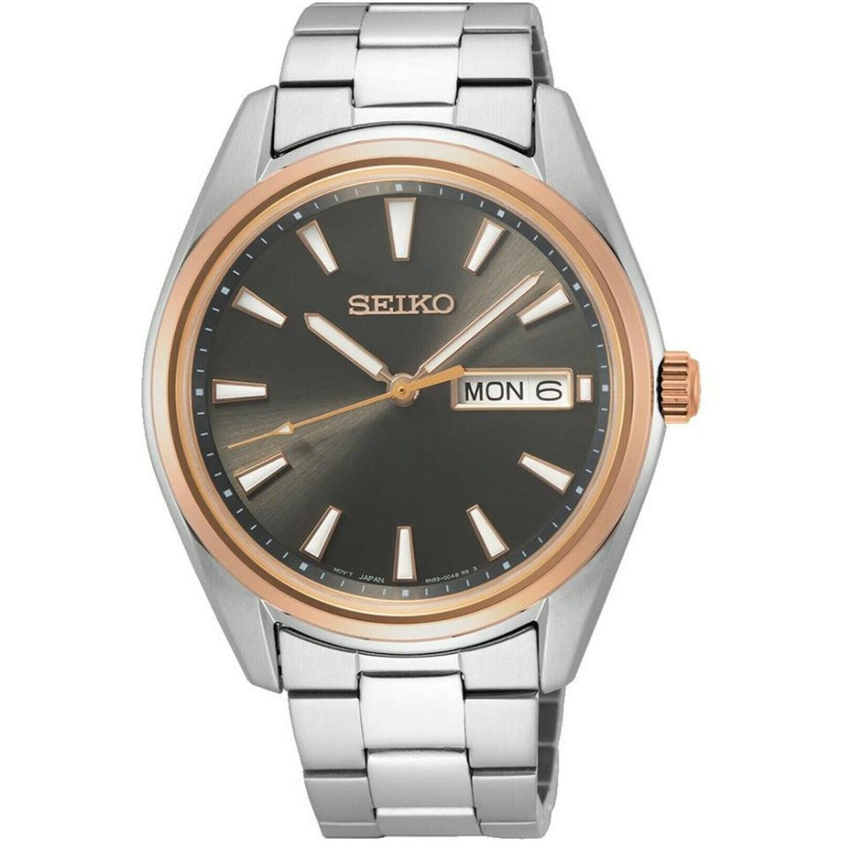 Seiko Men's SUR344 Neo Classic Stainless Steel Watch