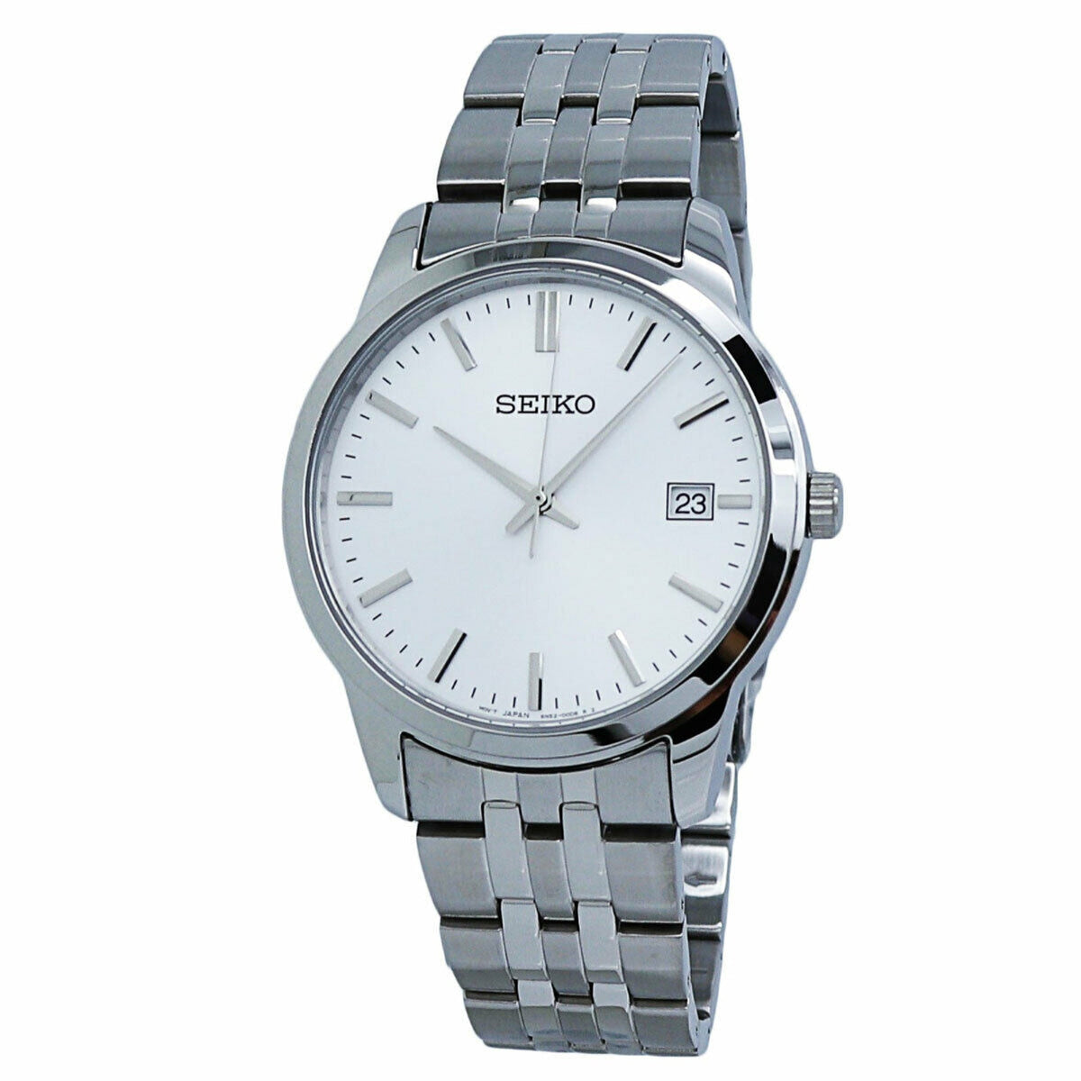 Seiko Men's SUR397 Essential Stainless Steel Watch