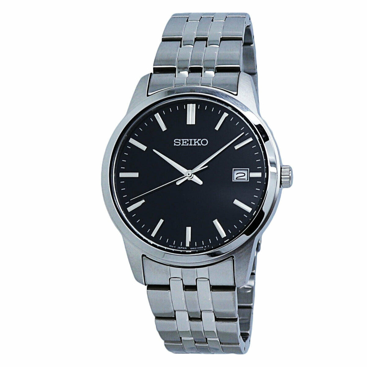 Seiko Men's SUR401 Essential Stainless Steel Watch