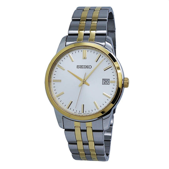 Seiko Men's SUR402 Essential Two-Tone Stainless Steel Watch