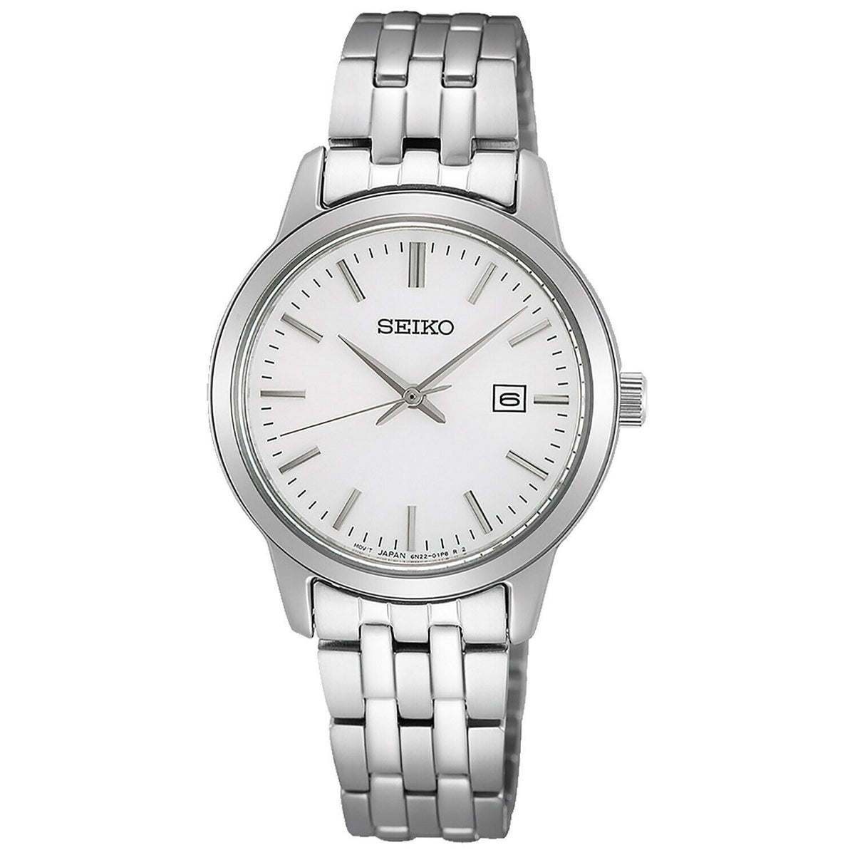 Seiko Women's SUR405 Classic Stainless Steel Watch