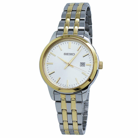 Seiko Women's SUR410 Classic Two-Tone Stainless Steel Watch