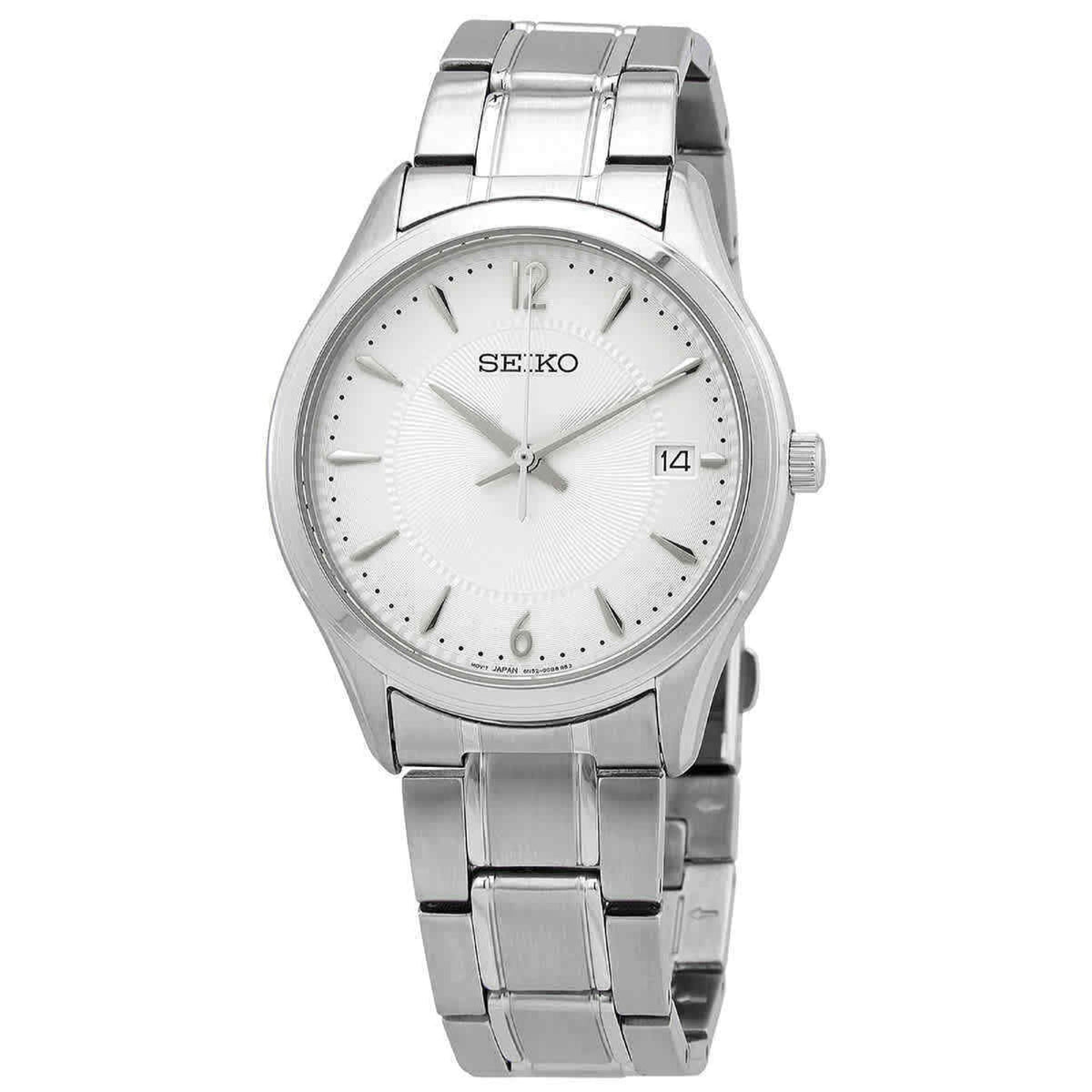 Seiko Men's SUR417 Noble Stainless Steel Watch