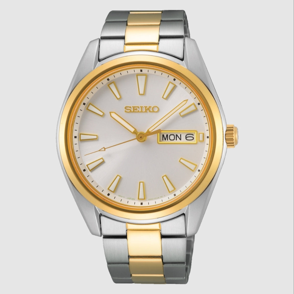 Seiko Men's SUR446 Two-Tone Stainless Steel Watch