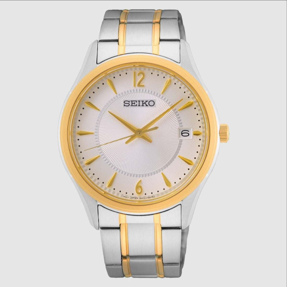 Seiko Men's SUR468 Two-Tone Stainless Steel Watch
