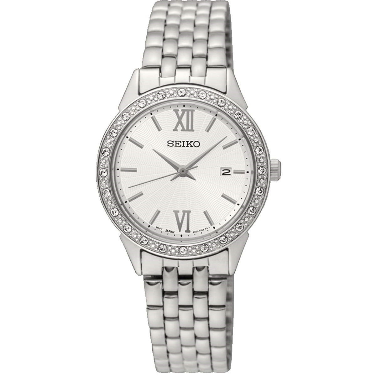 Seiko Women's SUR695 Classic Stainless Steel Watch