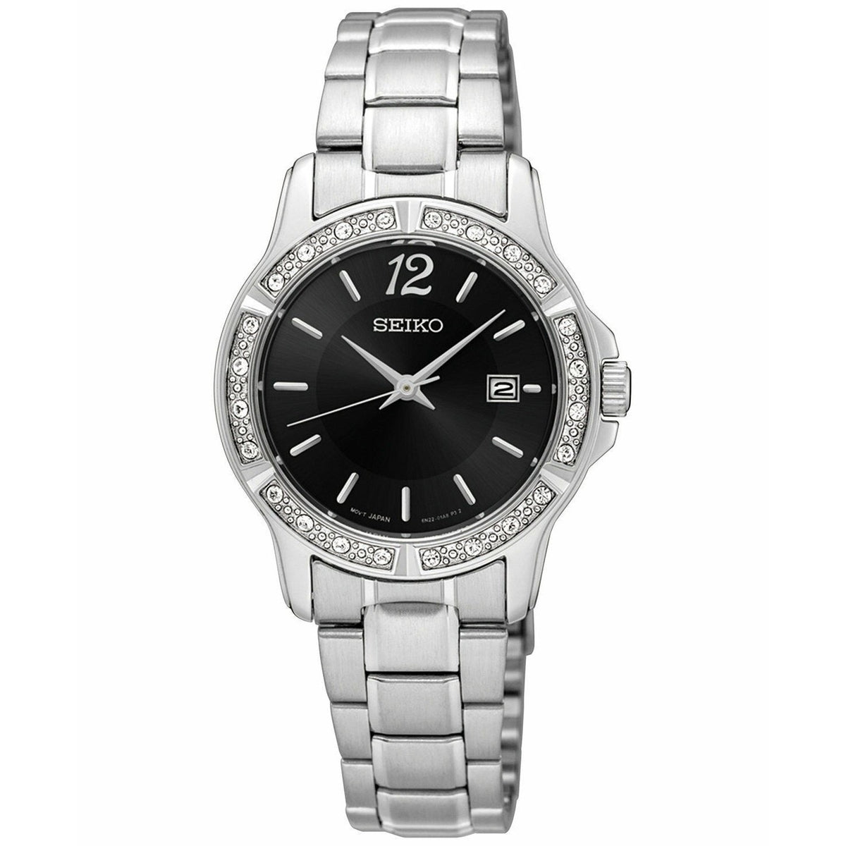 Seiko Women's SUR719 Dress Stainless Steel Watch