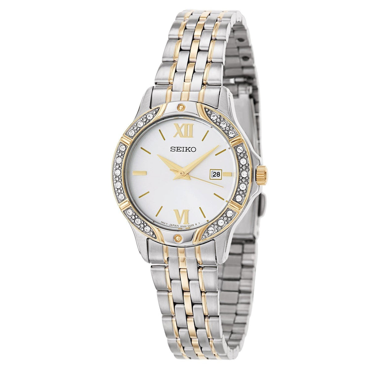 Seiko Women's SUR864 Quartz Two-Tone Stainless Steel Watch