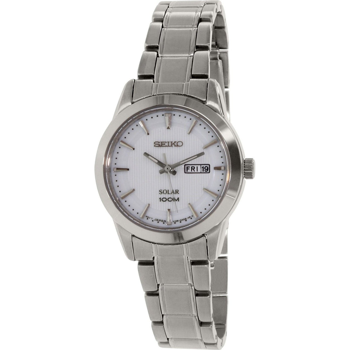 Seiko Women's SUT159 Solar Stainless Steel Watch