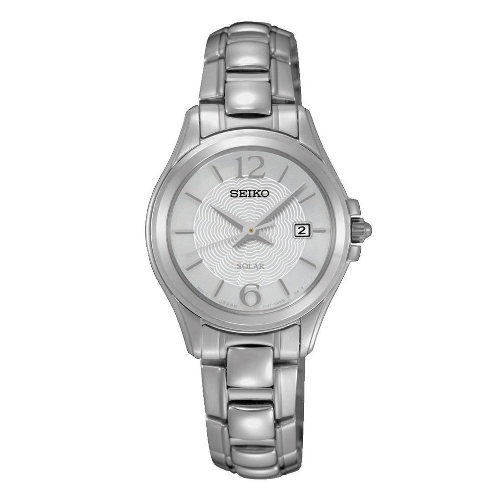 Seiko Women&#39;s SUT233 Solar Stainless Steel Watch