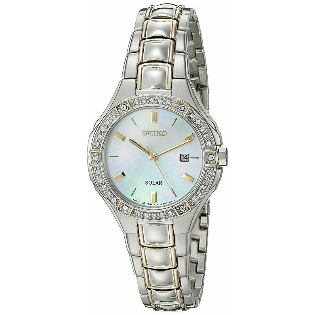 Seiko Women&#39;s SUT282 Core Two-Tone Stainless Steel Watch