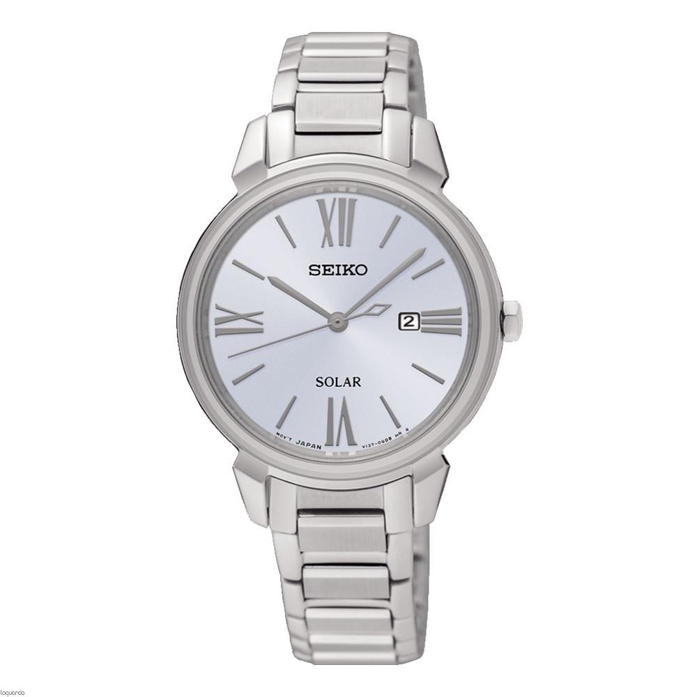 Seiko Women&#39;s SUT323 Solar Stainless Steel Watch