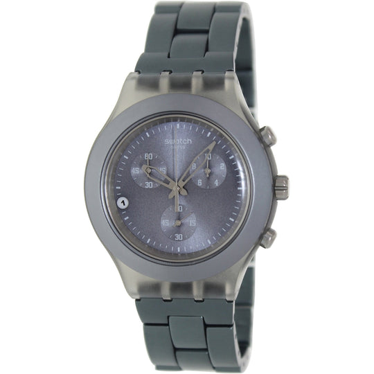 Swatch Full Blooded Smoky Grey Men's SVCM4007AG Grey Aluminium Watch