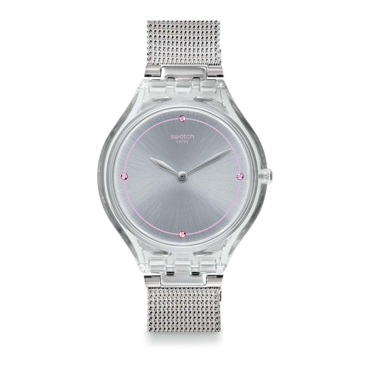 Swatch Women&#39;s SVOK105M Skinstones Stainless Steel Watch
