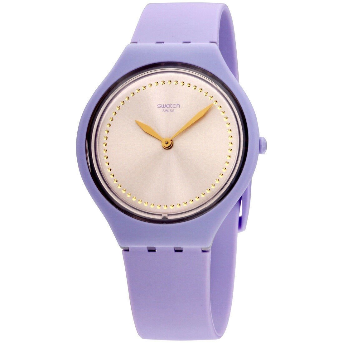 Swatch Women's SVOV100 Skinlavande Purple Silicone Watch